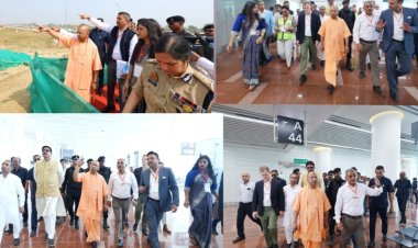 उत्तर प्रदेश के विकास का प्रतीक बनेगा नोएडा इंटरनेशनल एयरपोर्टः योगी आदित्यनाथ