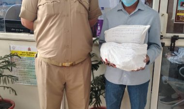 लाखों रुपये की चरस के साथ एक आराेपित गिरफ्तार