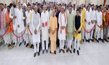 मुख्यमंत्री योगी से मिले किसानों ने जताया आभार