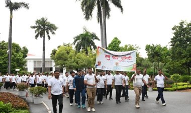 राष्ट्रीय एकता दिवस पर राजभवन में 'रन फॉर यूनिटी' रैली का आयोजन