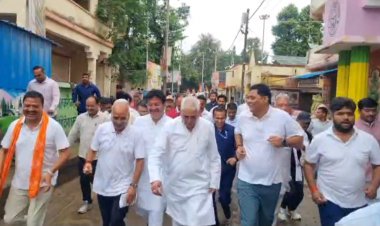 मंत्री मयंकेश्वर शरण सिंह समेत सैकड़ों कार्यकर्ताओं ने लगाई एकता की दौड़