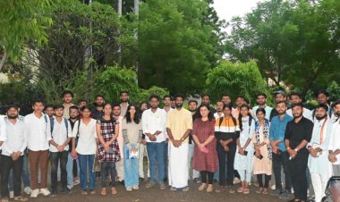 शिक्षा ही राष्ट्रनिर्माण का आधार,विद्यार्थी राष्ट्र के भविष्य निर्माता: श्रवण बी.राज