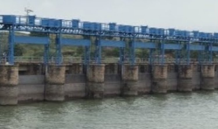 लगातार बारिश से बढ़ा जलस्तर, अहरौरा और जरगो जलाशय के गेट खोले गए