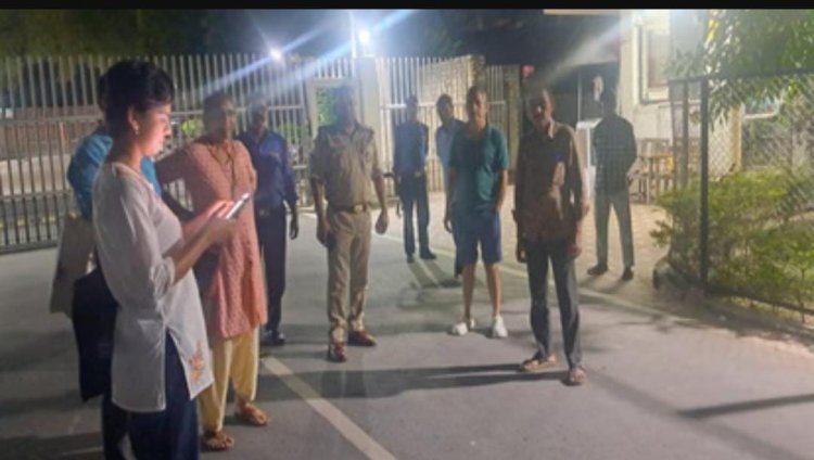 झूंसी के हरिश्चंद्र शोध संस्थान में तेंदुआ घुसने से हड़कंप, दहशत का माहौल, वन विभाग का सर्च ऑपरेशन शुरू