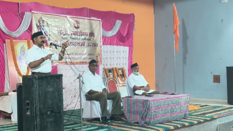 संघ का शताब्दी वर्ष राष्ट्र साधना की ध्येय यात्रा : ओम प्रकाश