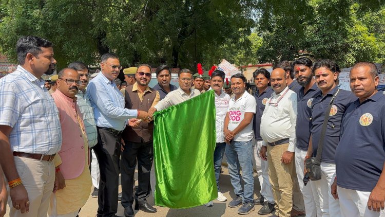 राष्ट्रीय स्वैच्छिक रक्तदान दिवस पर जागरूकता रैली से गूंजा शहर