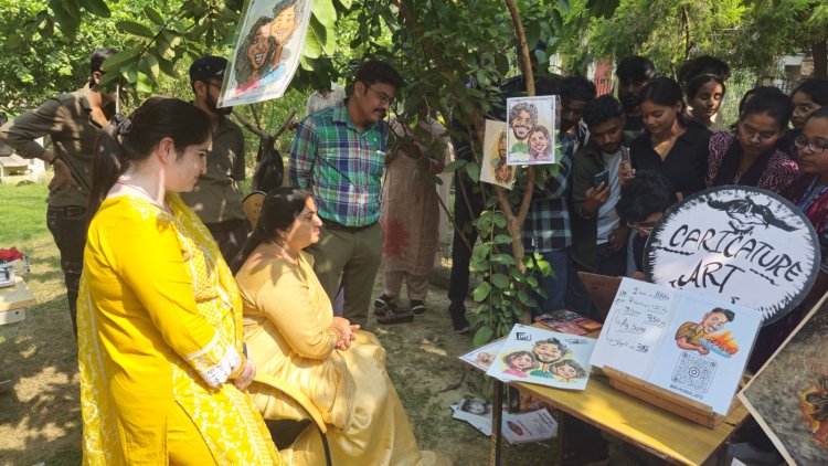 सीएसजेएमयू में दो दिवसीय कला उत्सव का आयोजन, दीपावली के मौके कलाकृतियों की हुई खरीदारी