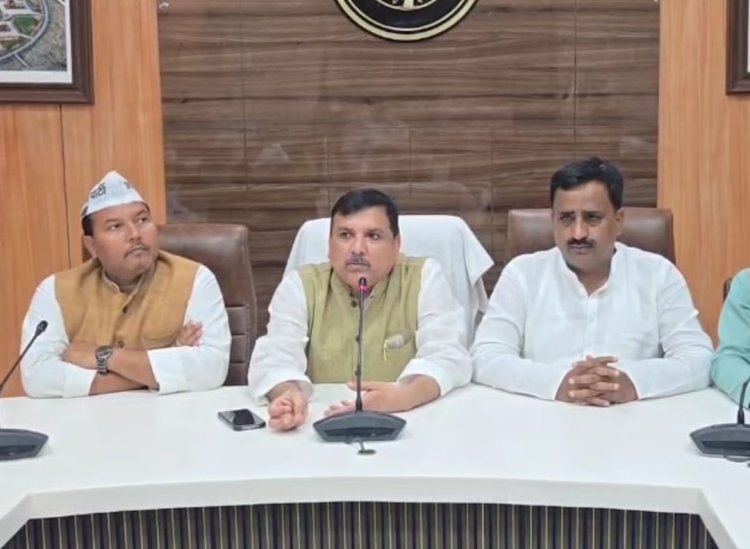 आआपा 12 से 24 नवंबर तक निकालेगी अयोध्या से प्रयागराज तक पदयात्रा : संजय सिंह