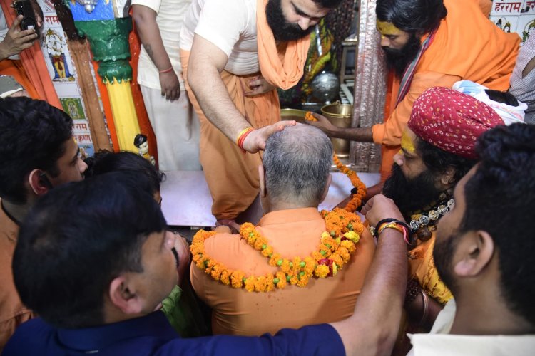 भाजपा प्रदेश अध्यक्ष भूपेंद्र सिंह चौधरी ने परिवार सहित किया राम लला का दर्शन