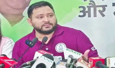 तेजस्वी यादव ने एनडीए पर बोला हमला, कहा - बिहार में है महाजंगलराज