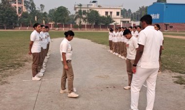 महिला रिक्रूट आरक्षियों के बीच हुआ रोमांचक क्रिकेट मुकाबला, अहिल्याबाई छात्रावास ने मारी बाजी
