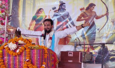 रामकथा के श्रवण से मन के राग, द्वेष, ईर्ष्या, भेदभाव स्वतः समाप्त होते हैं : आचार्य व्योम त्रिपाठी