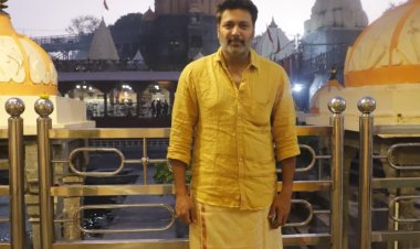 फ़िल्म अभिनेता रवि मोहन ने किए महाकाल दर्शन