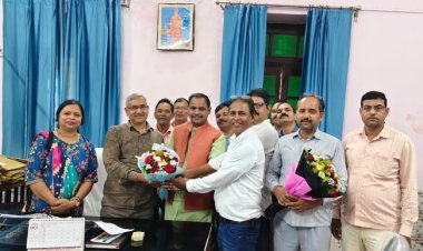 महेंद्र कुमार सिंह ने संभाला संयुक्त शिक्षा निदेशक अर्थ का कार्यभार