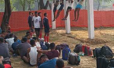 वाराणसी में कड़ी सुरक्षा के बीच अग्निवीर भर्ती रैली शुरू,पहले दिन 395 अभ्यर्थी सफल