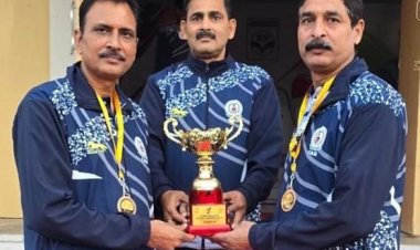 ऑल इंडिया वॉलीबाल टूर्नामेंट में प्रयागराज के तीन खिलाड़ियाें का दमदार प्रदर्शन