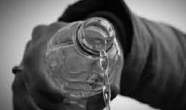 मुरादाबाद के कांठ निवासी युवक के पास से हापुड़ में 38 किलोग्राम हाईड्रोफ्लोरिक एसिड बरामद