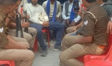 सनातन यात्रा का विरोध कर बागेश्वर बाबा का पुतला फूंकने जा रहे युवक नजरबन्द