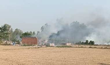 बाराबंकी में पटाखा फैक्टरी में विस्फोट, दो की मौत व तीन घायल