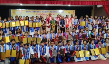 रुहेलखंड विश्वविद्यालय - दीक्षांत समारोह में 94 मेधावियों को मिले स्वर्ण पदक, राज्यपाल संतोष गंगवार को लाइफटाइम अचीवमेंट अवार्ड