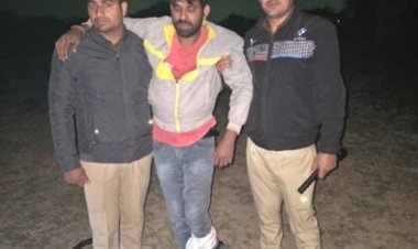 टप्पेबाजी करने वाले हिस्ट्रीशीटर बदमाश मुठभेड़ में घायल , हथियार और नगदी बरामद