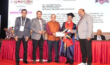 डॉ तारिक महमूद जयपुर में फेलोशिप अवार्ड से हुए सम्मानित