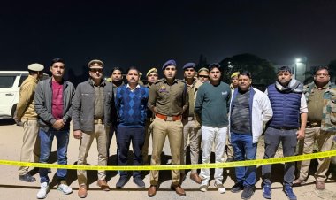 शिक्षक दंपत्ति से लूट करने वाले दो लुटेरे मुठभेड़ में गिरफ्तार