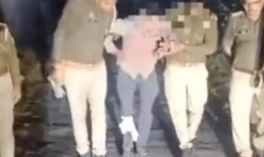 रेप का आरोपी मुठभेड़ में गिरफ्तार ,पैर में लगी गोली