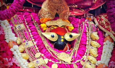 विंध्यवासिनी मंदिर में दानपात्र का ताला तोड़कर चोरी का प्रयास  - एक संदिग्ध हिरासत में