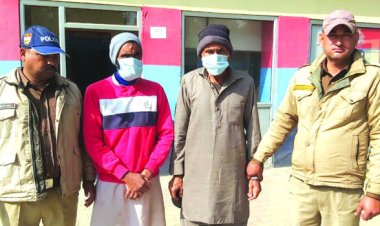 गौमांस के साथ दो आरोपित दबोचे, दो जीवित बैल बरामद