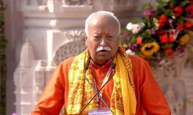 (राममंदिर ध्वजारोहण) आज सदियों के घाव भर गए, सदियों का संकल्प सिद्धि को प्राप्त हुआः भागवत