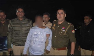 मुठभेड़ में मैनपुरी का पुतला गिरफ्तार, पैर में गोली लगी