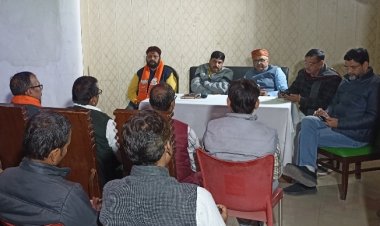 भाजपा के शक्ति केंद्रों पर एसआईआर को लेकर ताबड़तोड़ बैठकों का आयोजन