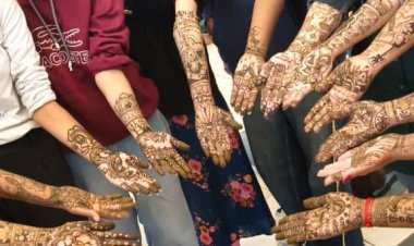 काशी तमिल समागमम 4.0: दृश्य कला प्री इवेंट एक्टिविटी में टैटू एवं मेहंदी प्रतियोगिता