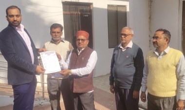 वरिष्ठ नागरिक पेन्शनर्स सेवा संस्थान ने मुख्यमंत्री को संबोधित ज्ञापन सौंपा