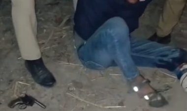 वाराणसी: फूलपुर पुलिस से मुठभेड़ में शातिर गौ-तस्कर घायल