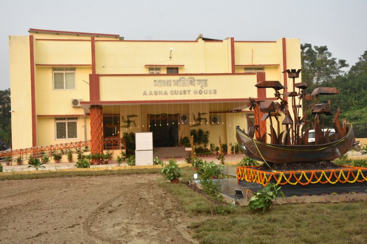 बीएचयू में कृषि विज्ञान संस्थान के पुरा छात्रों के योगदान से निर्मित हुआ अतिथि गृह