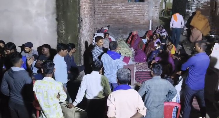 पत्नी की मौत के कुछ घंटों बाद पति ने भी तोड़ा दम, एक साथ उठेगी पति-पत्नी की अर्थी