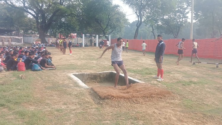 वाराणसी में अग्निवीर भर्ती रैली में जीडी के 671 अभ्यर्थी रेस में सफल