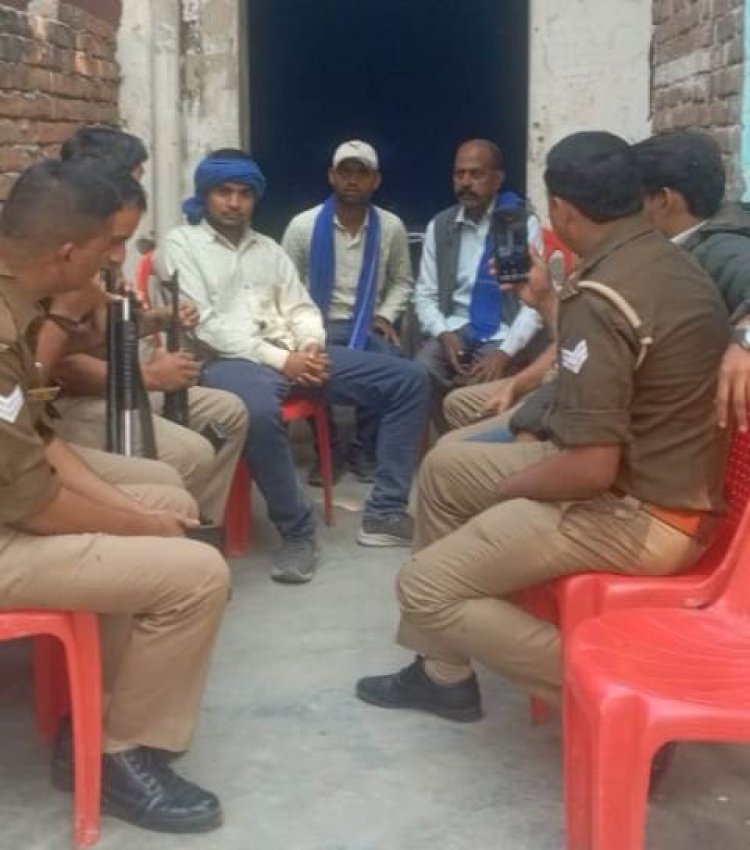 सनातन यात्रा का विरोध कर बागेश्वर बाबा का पुतला फूंकने जा रहे युवक नजरबन्द