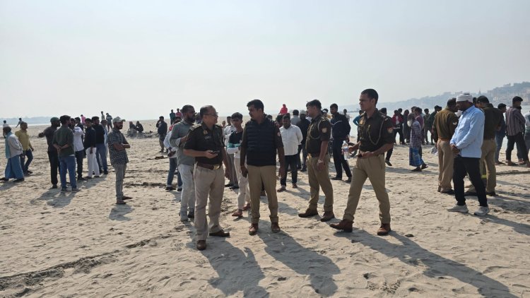 वाराणसी : गंगा में नहाते समय डूबे दो युवक,एनडीआरएफ ने निकाले शव