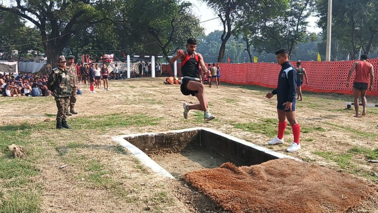 सेना के सोल्जर जीडी पद के लिए बलिया और चंदौली के युवाओं ने दिखाया दम,624 रेस में सफल