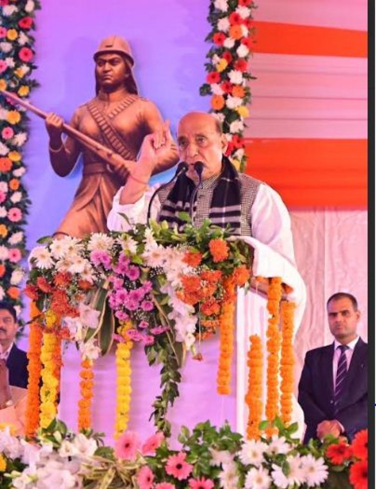 दलित समाज की वीरांगनाओं को इतिहास के पन्नों में उचित स्थान नहीं मिला: राजनाथ सिंह