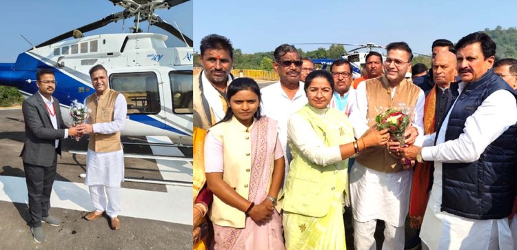 -राज्य मंत्री प्रतिमा बागरी एवं सतना सांसद गणेश सिंह ने किया पहले यात्रियों का स्वागत