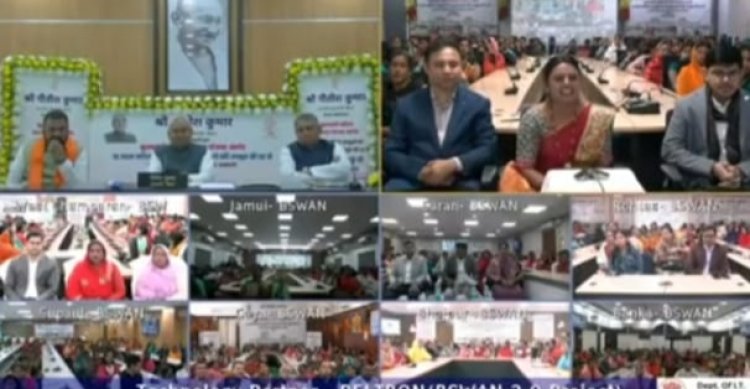 नीतीश कुमार ने मुख्यमंत्री महिला रोजगार योजना के तहत दस लाख के खाते में हस्तांतरित किया 10 हजार