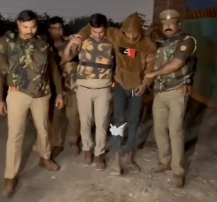 पुलिस मुठभेड़ में 25 हजार का इनामी घायल