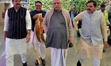 बीएल संतोष पहुंचे लखनऊ, बैठक के बाद मुख्यमंत्री योगी के साथ की मंत्रणा