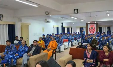 लखनऊ में सीआरपीएफ कैंपस में आयोजित सत्संग, जवानों ने लिया आध्यात्मिक ज्ञान