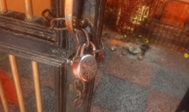 हनुमान मंदिर का ताला तोड़ चोर ले गए चांदी का मुकुट व घंटे