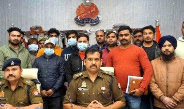 साइबर ठगी से जुड़े 6 अंतरजनपदीय अपराधी गिरफ्तार